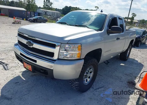 2010 Chevrolet Silverado 1500 Ls из США, поврежденный, VIN 1GCSKREA6AZ246539